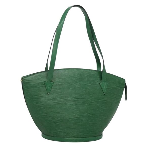 LOUIS VUITTON Epi Saint Jacques Shopping Shoulder Bag Green M52274 Auth BA4031 - Picture 1 of 16